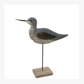 Fugl p fod H: 25,5cm. Genbrugstr