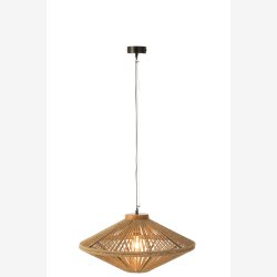 J-Line - Loftlampe Metal/Jernarbejde Naturlig 62x62x33cm.