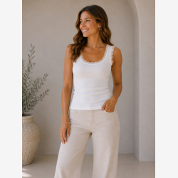 Ofelia - Issa Top Hvid