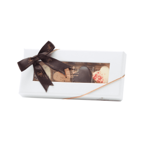 Aalborg Chokoladen -  4 stk. hjerter i ske 40 g.