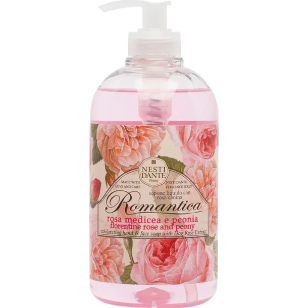 Nesti Dante - Flydende hndsbe rose &amp; pon 500ml