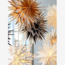 Chic Antique - Papirstjerne B: 23 : 54cm. 