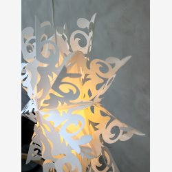 Chic Antique - Papirstjerne B: 23 : 54cm. 