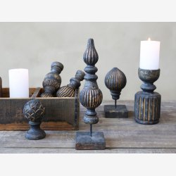 Chic Antique opsats spir H: 32,5 cm.