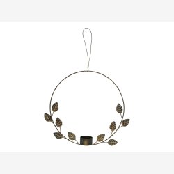 Chic Antique krans til fyrfadslys m/ophng : 25cm. 