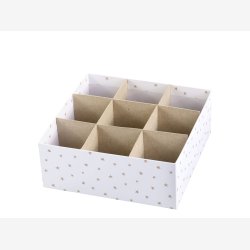 Chic Antique - �ske m. stjerner Hvid / flere st�rrelser