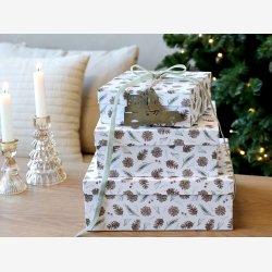 Chic Antique - �ske m. kogler Hvid / flere st�rrelser 