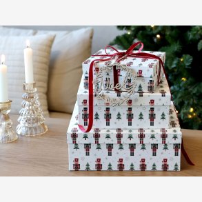 Chic Antique - �ske m. n�ddekn�kkere Creme / flere st�rrelser