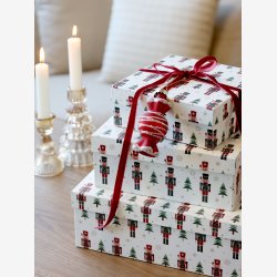 Chic Antique - �ske m. n�ddekn�kkere Creme / flere st�rrelser