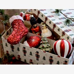 Chic Antique - �ske m. n�ddekn�kkere Creme / flere st�rrelser