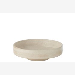 J-Line - Dekorations fad Olina m/fod Cement Beige H: 10 : 33 cm. 