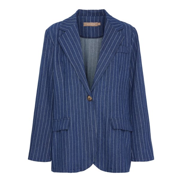 Marta Du Chateau - MdcLenia Blazer Denim Bomuld 