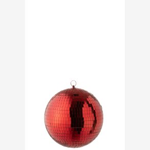 J-Line - Diskokugle/Spejlkugle Rd : 30 cm. 