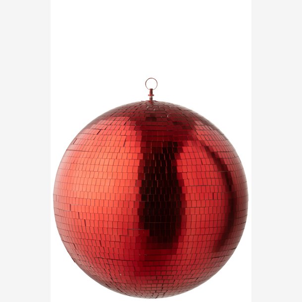 J-Line - Diskokugle/Spejlkugle Rd : 40 cm. 