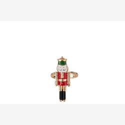 J-Line - Servietring Nddeknkker St m/4 stk. metal