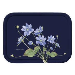 Koustrup & Co � Serveringsbakke Bl� Anemone 20 x 27 cm