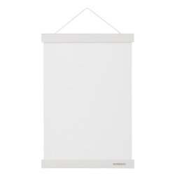 Koustrup&Co. - Magnetskinne A4, Hvid tr