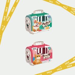 OLGA - K�ledyr i transportkasse m/tilbeh�r Hund eller Kat - Leveres Assorteret