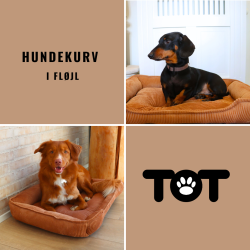 OLGA - Hundekurv i fl�jl 70 x 52 cm.