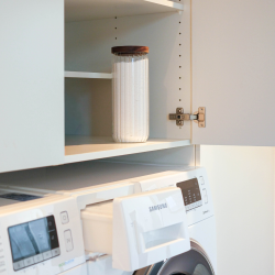 Sobczyk - Opbevaringsb�tter i glas med tr�l�g - 5 pak 1 x stor - 1 x mellem - 2 x sm�