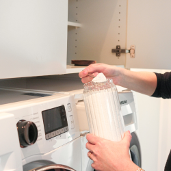 Sobczyk - Opbevaringsb�tter i glas med tr�l�g - 5 pak 1 x stor - 1 x mellem - 2 x sm�