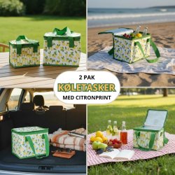 My Cozy House - K�letasker 2-pak med citronprint 