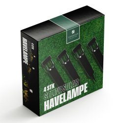 My Cozy House - Soline Solar havelampe - 4 stk. 