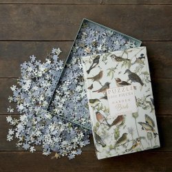 Koustrup &amp; Co - Puslespil Garden Birds m/1000 brikker 48x68cm.