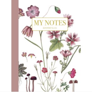 Koustrup&Co. - Noteshfte Rosa Floral