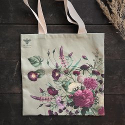 Jim Lyngvild -Stofnet Blossom Garden kologisk Bomuld