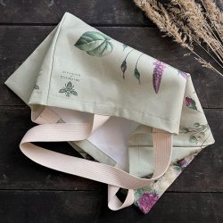 Jim Lyngvild -Stofnet Blossom Garden kologisk Bomuld