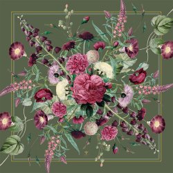 Jim Lyngvild - Silketrklde Blossom Garden 50x50 cm.