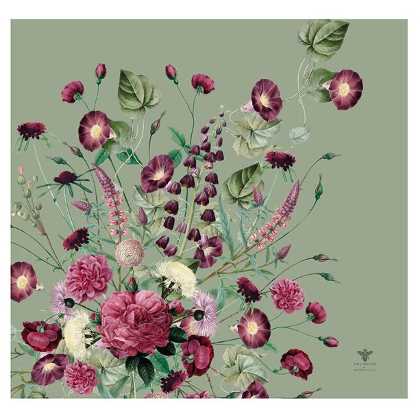 Jim Lyngvild - kologisk pudebetrk - Blossom Garden 60x63 cm