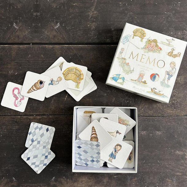 Koustrup&Co. - MEMO Huskespil Strandmotiver.