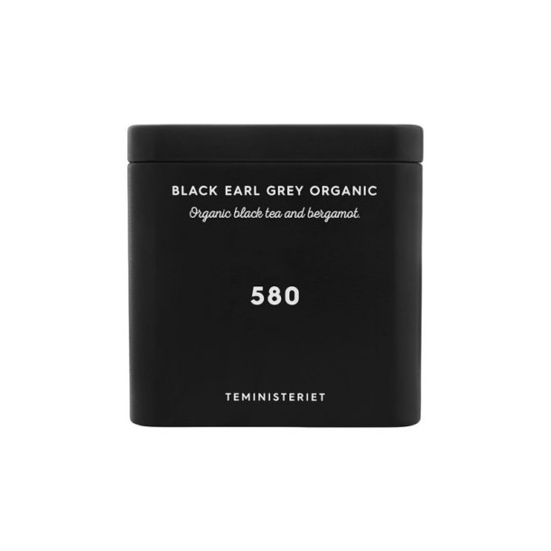 Teministeriet - 580 Black Earl Grey Organic ls te i dse 100g.