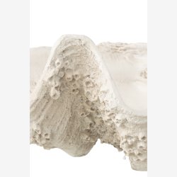 J-Line - Dekorations Sk�l Musling B: 41 D: 68 H: 23 cm. Poly