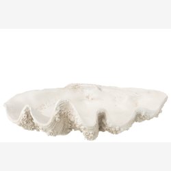 J-Line - Dekorations Sk�l Musling B: 41 D: 68 H: 23 cm. Poly