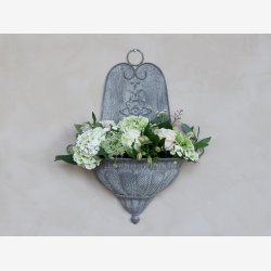 Chic Antique - Vgkrukke t/blomster/dekoration jern/zink H: 54 L: 41 B: 17 cm.  