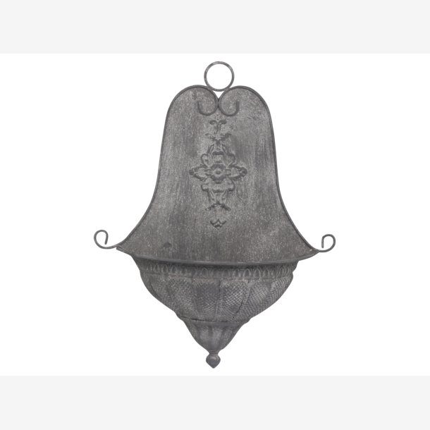 Chic Antique - Vgkrukke t/blomster/dekoration jern/zink H: 54 L: 41 B: 17 cm.  