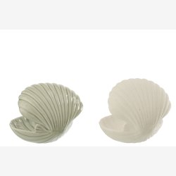 J-Line - Muslingesk�l �ben Stent�j 12,5x11 cm. - Leveres Assorteret 1 stk. 