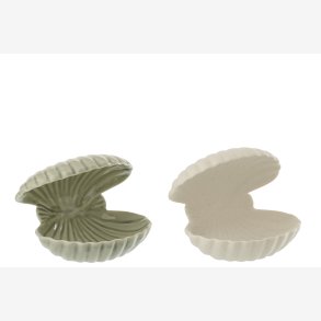 J-Line - Muslingesk�l �ben Stent�j 12,5x11 cm. - Leveres Assorteret 1 stk. 