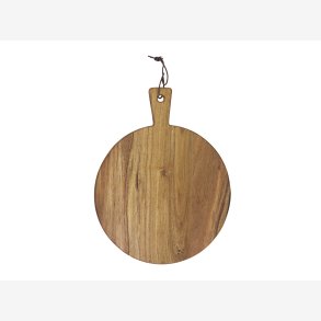 Chic Antique - Laon Rundt Tapasbrt Akacietr L: 42 B: 33 cm. 