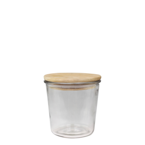 Chic Antique - Vallet Opbevaringsglas m. trlg H11,5/11 cm klar