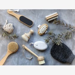 Chic Antique - ternel Opvaskebrste Bambus, Plantefibre H: 22 : 5,5 cm.