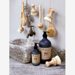 Chic Antique - ternel Opvaskebrste Bambus, Plantefibre H: 22 : 5,5 cm.