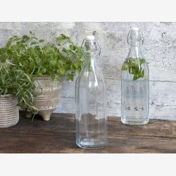 Chic Antique - Saftflaske m/patentlg H: 30,5 : 9 cm. - 1125 ml.