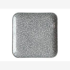 Chic Antique - Ars Tallerken m/mnster Gr L: 20 B: 20 cm. 