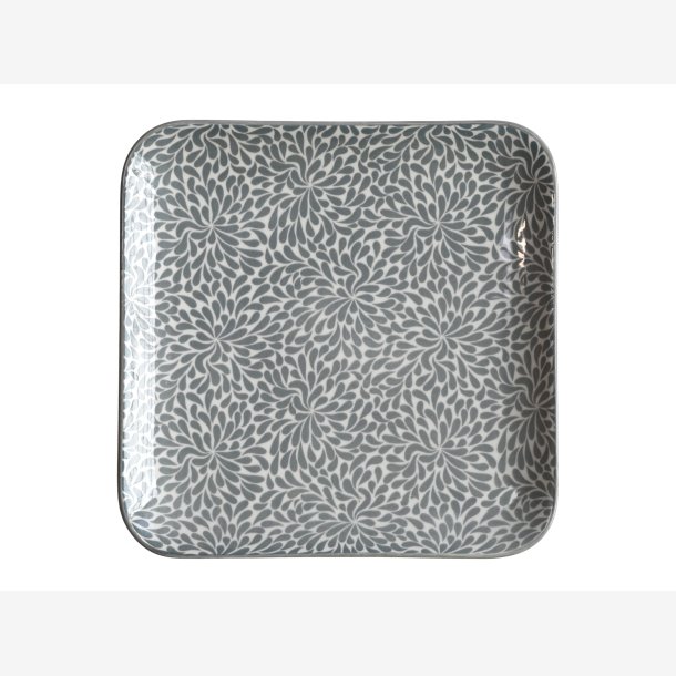 Chic Antique - Ars Tallerken m/mnster Gr L: 20 B: 20 cm. 