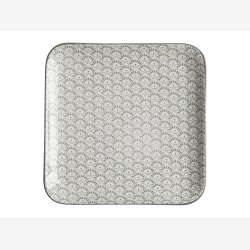 Chic Antique - Ars Tallerken m/mnster Verte L: 20 B: 20 cm. 