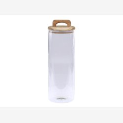 Chic Antique - Opbevaringsglas m/trlg Akacietr H: 30 : 10 cm. 